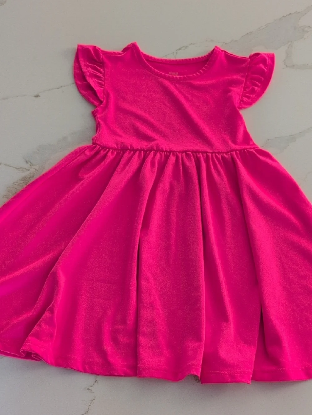 Posh Bright Hot Pink Toddler Tee